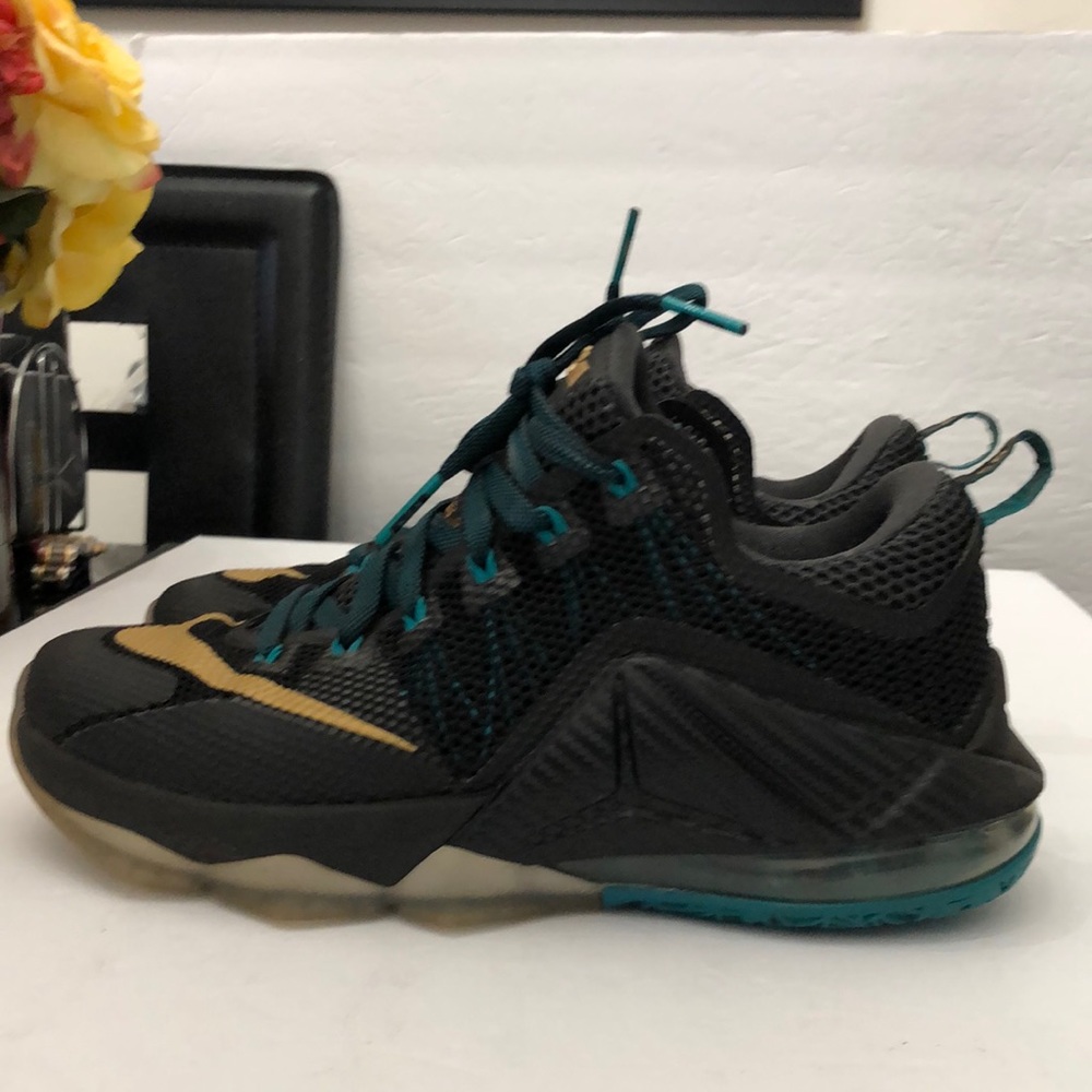 NIKE LEBRON 12 LOW CARBON FIBER RUNNING SNEAKERS MENS SIZE 8.5